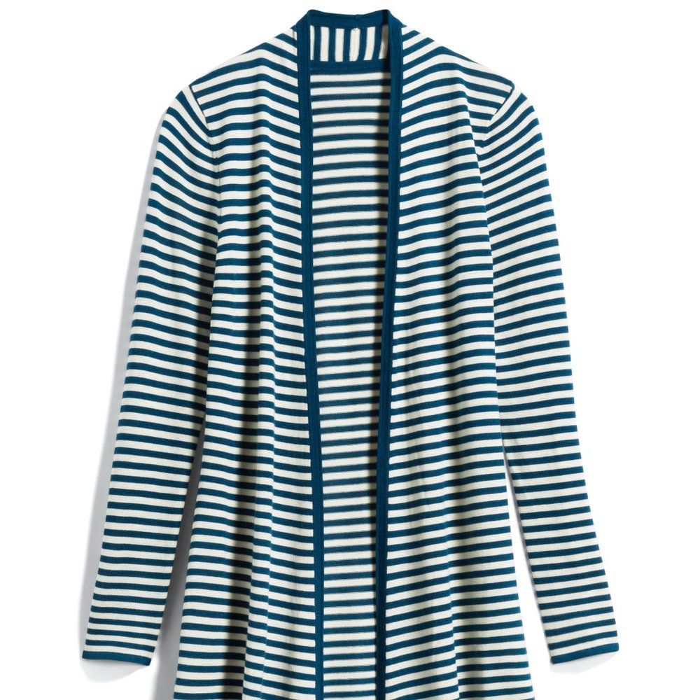 41 HAWTHORN Saunders Open Drape Cardigan